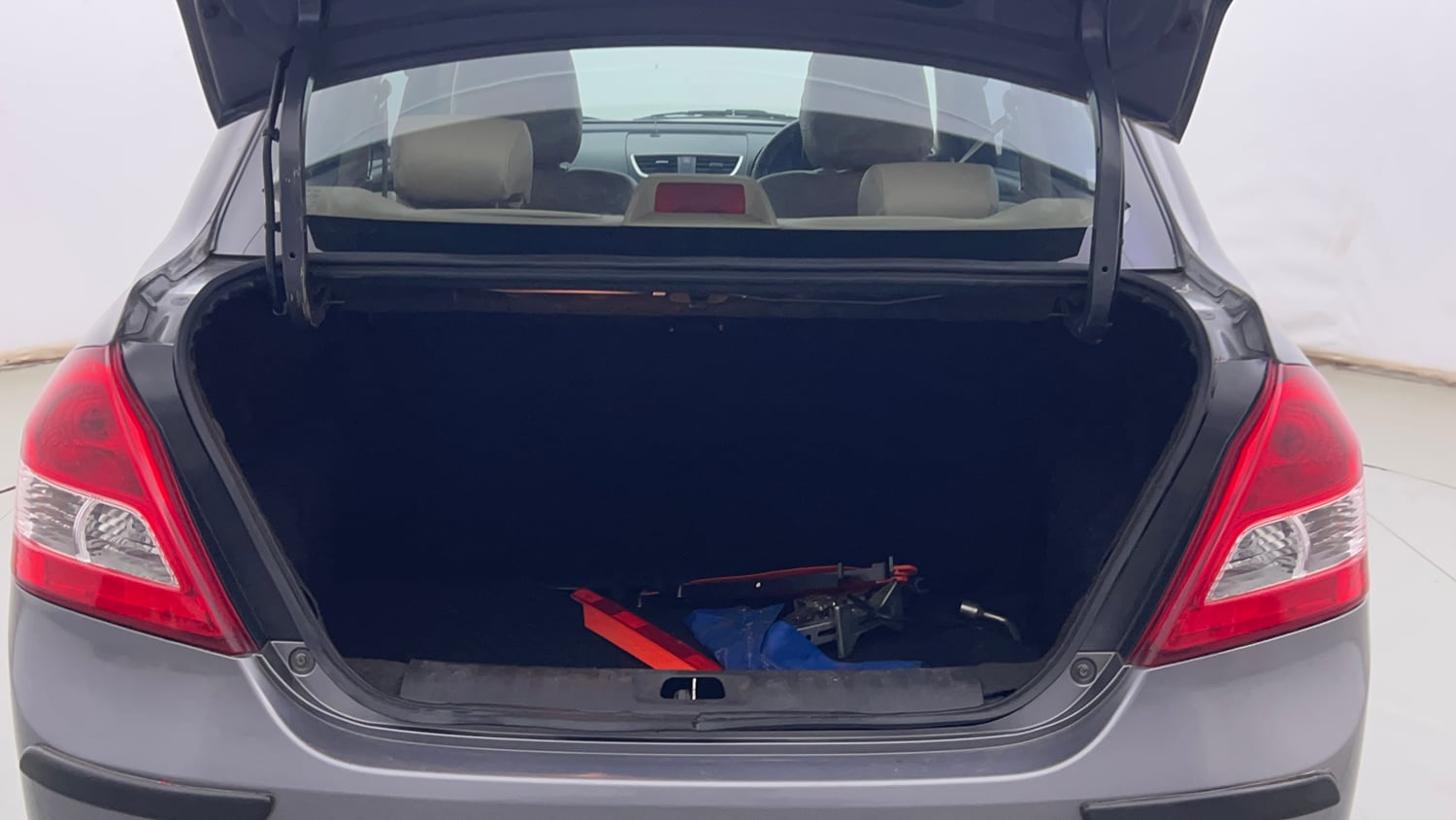 Used 2014 Maruti Suzuki Swift Dzire VXI Petrol Manual interior DICKY INSIDE VIEW