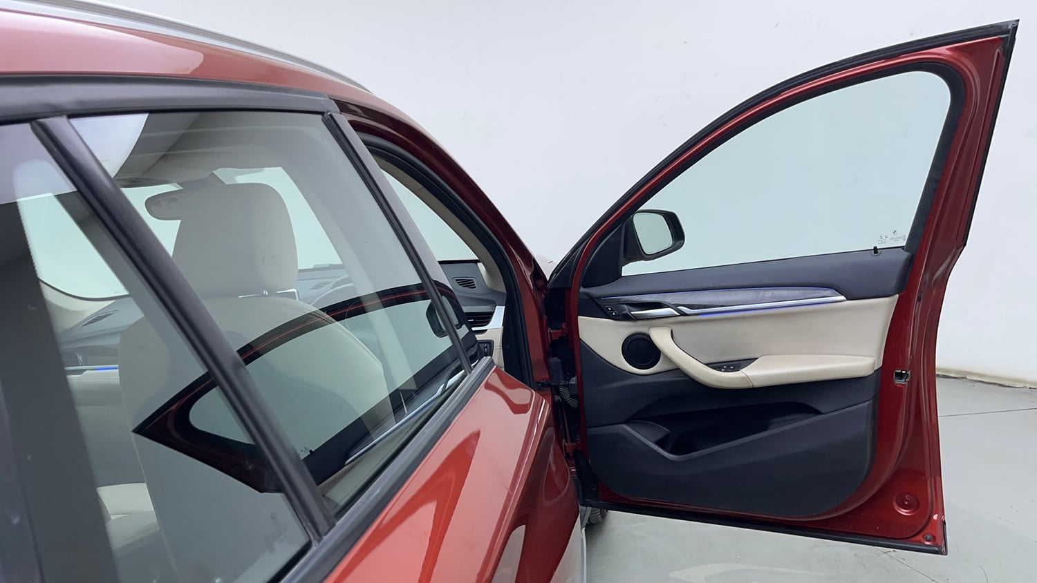 Used 2021 BMW X1 sDrive20i xLine Petrol Automatic interior RIGHT FRONT DOOR OPEN VIEW