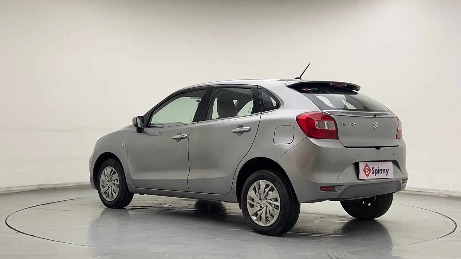 Used 2021 Maruti Suzuki Baleno Sigma Petrol Manual exterior LEFT REAR CORNER VIEW