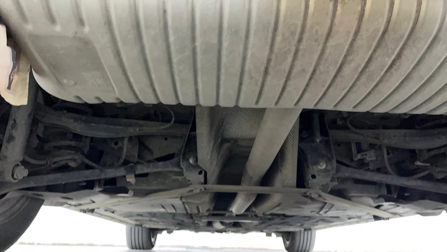 Used 2021 BMW X1 sDrive20i xLine Petrol Automatic extra REAR UNDERBODY VIEW (TAKEN FROM REAR)