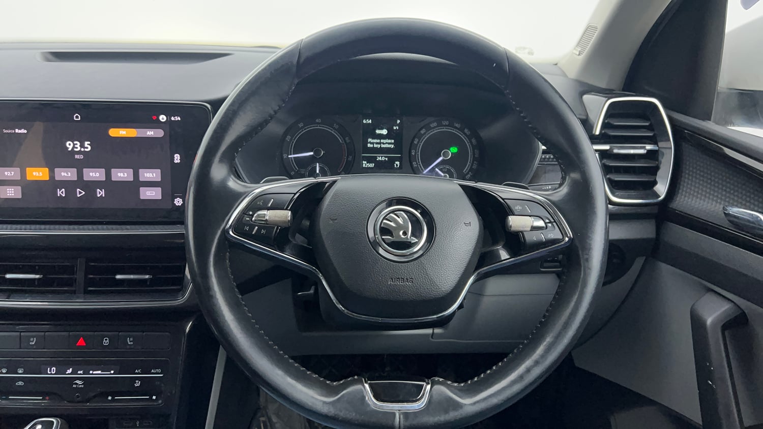 Used 2022 Skoda Kushaq Style 1.0L TSI AT Petrol Automatic interior STEERING VIEW
