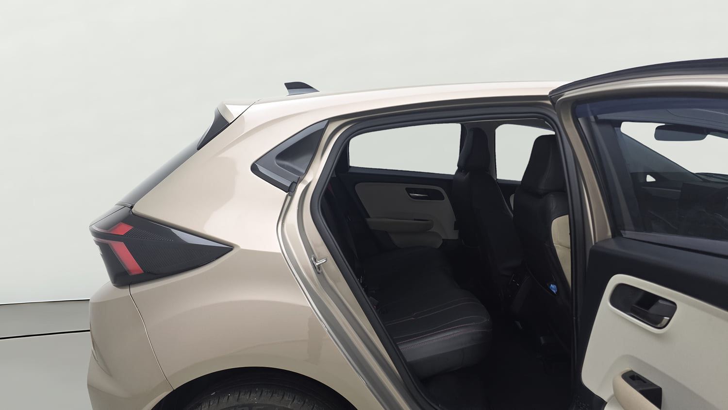 Used 2025 Tata Altroz Creative S Petrol 6DCT Petrol Automatic interior RIGHT SIDE REAR DOOR CABIN VIEW