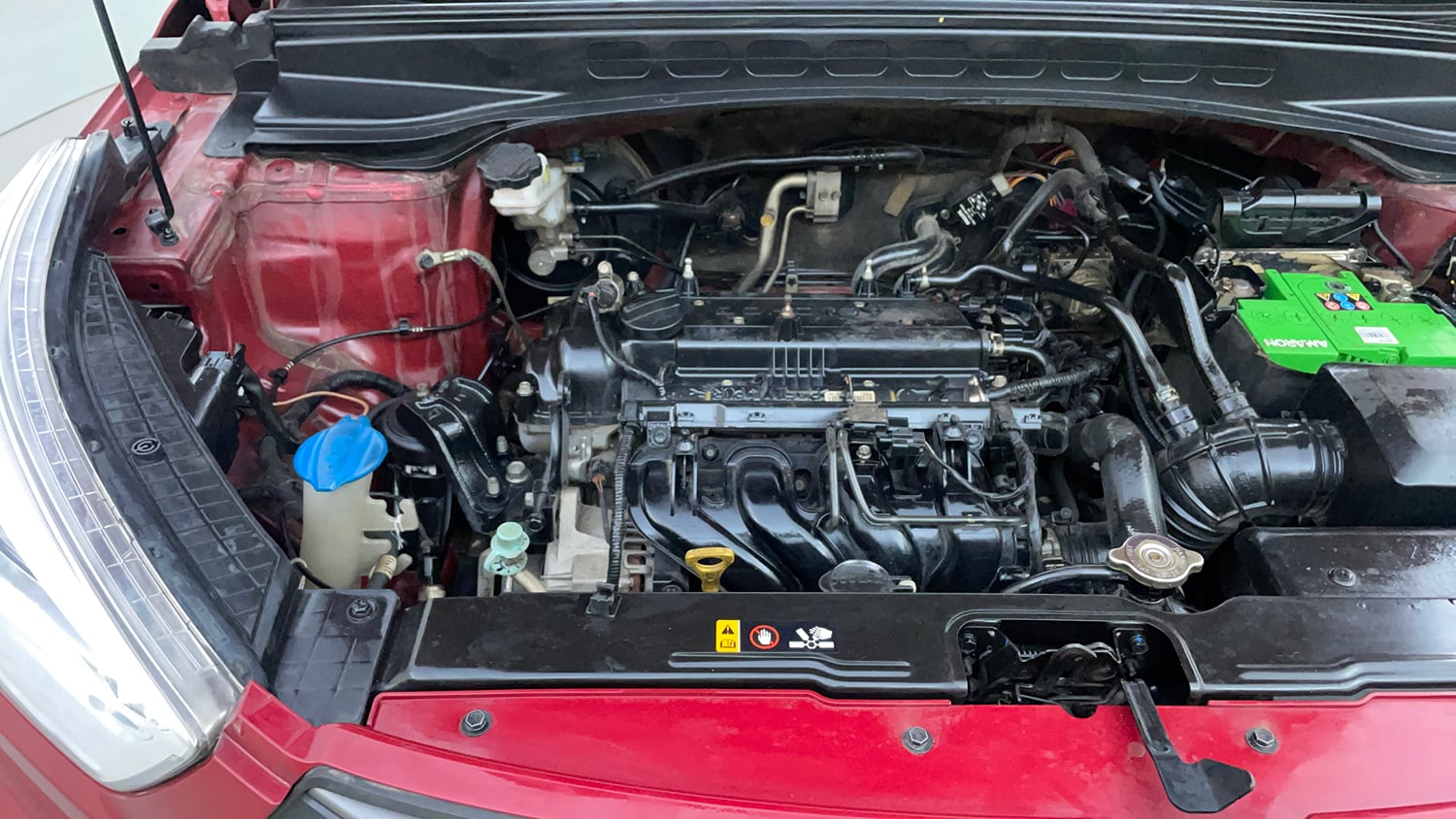 Used 2017 Hyundai Creta E Plus 1.6 Petrol Petrol Manual engine ENGINE RIGHT SIDE VIEW
