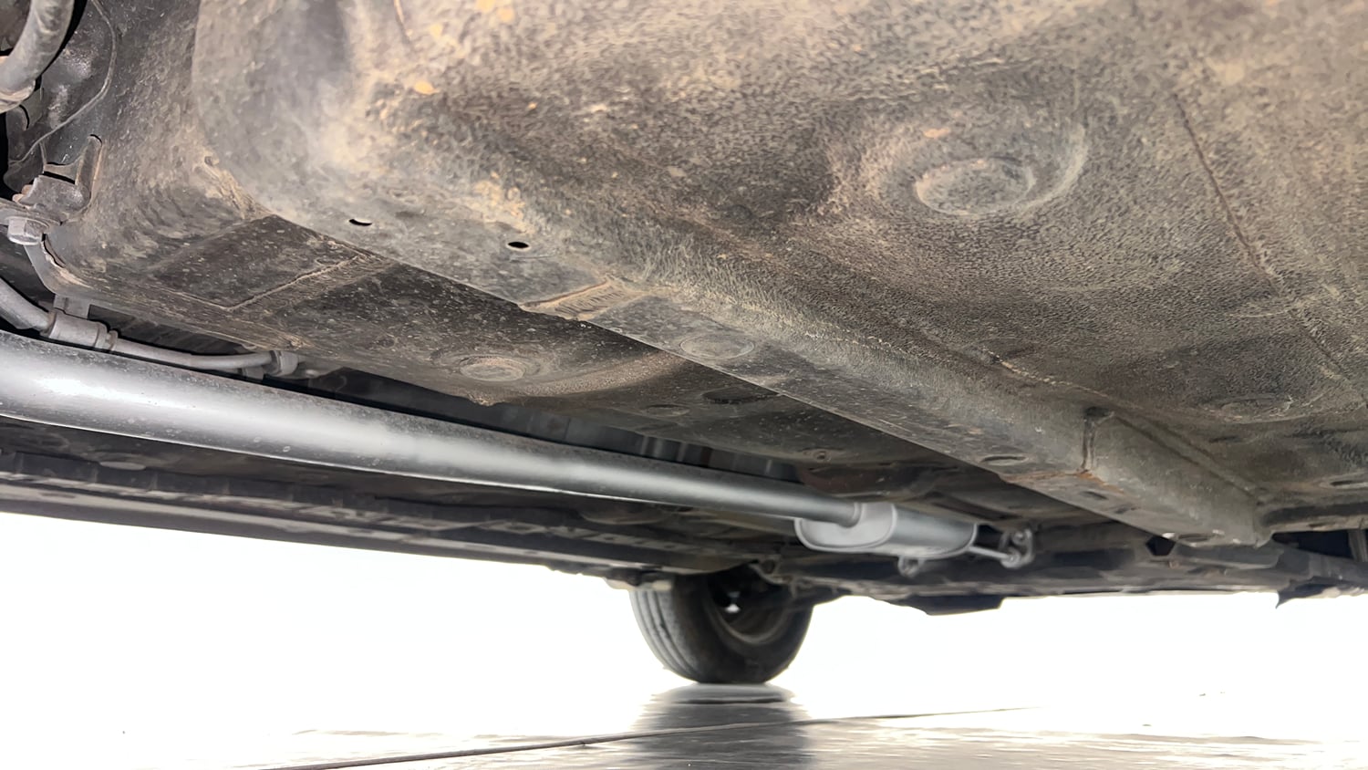 Used 2019 Hyundai Grand i10 Sportz 1.2 Kappa VTVT Petrol Manual extra REAR RIGHT UNDERBODY VIEW