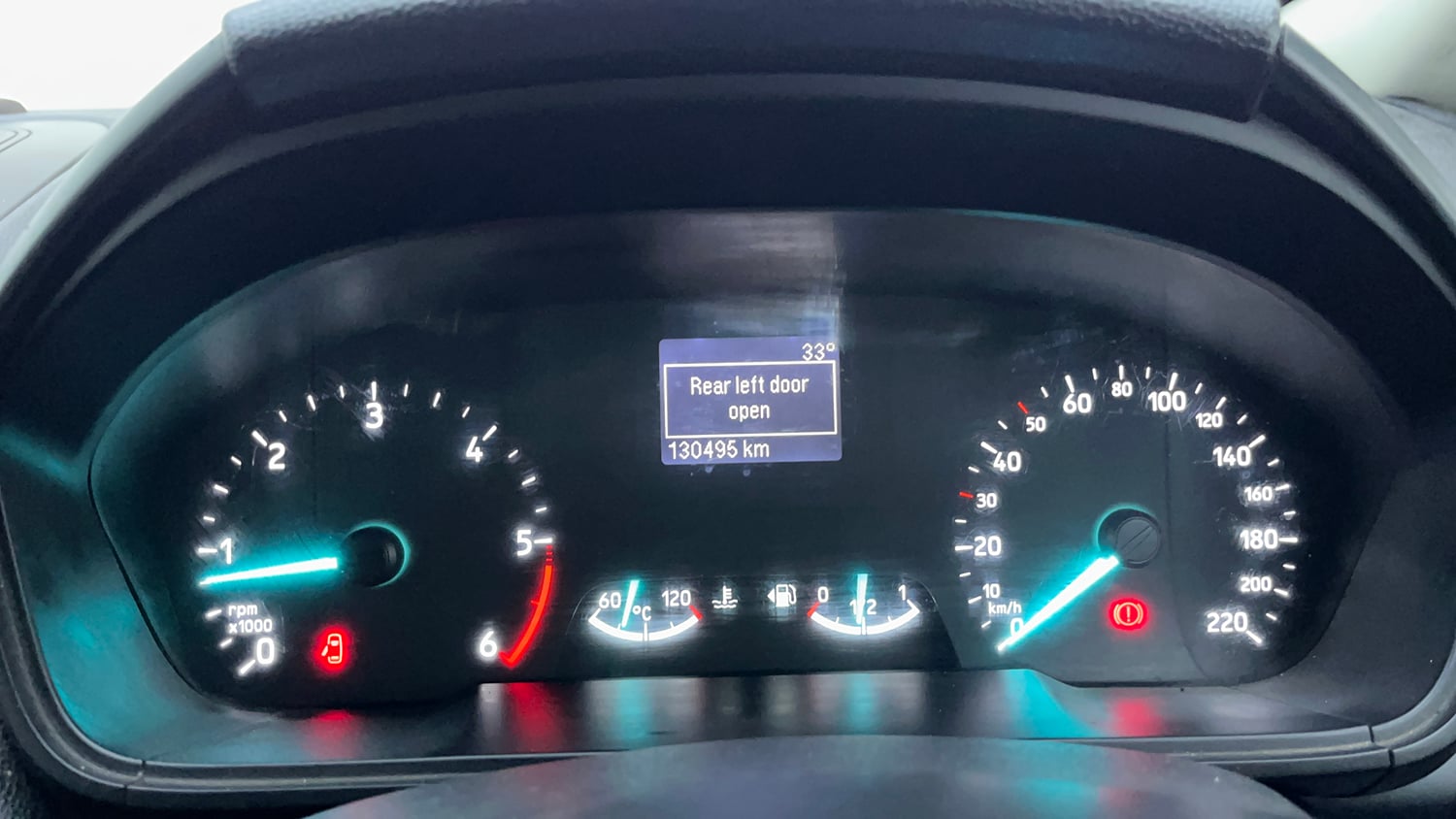 Used 2018 Ford EcoSport Titanium 1.5L TDCi Diesel Manual interior CLUSTERMETER VIEW