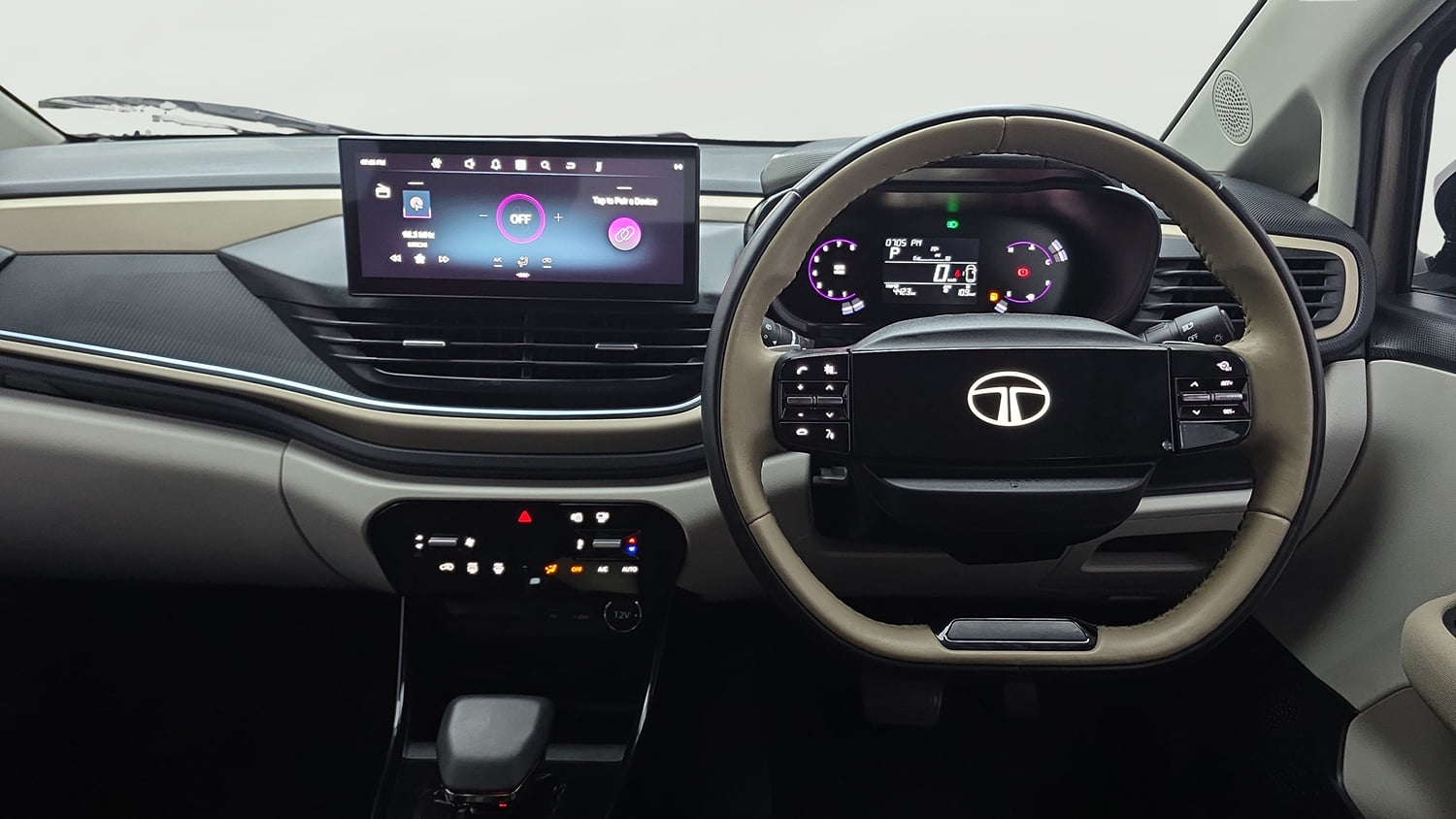 Used 2025 Tata Altroz Creative S Petrol 6DCT Petrol Automatic interior STEERING VIEW