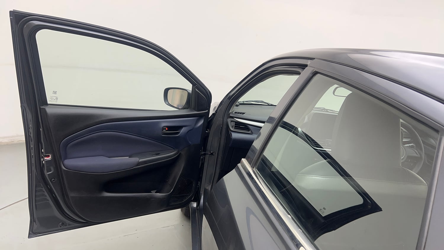 Used 2023 Maruti Suzuki Baleno Sigma MT Petrol Manual interior LEFT FRONT DOOR OPEN VIEW