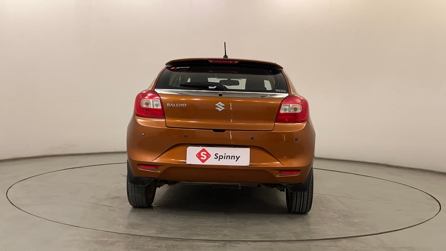 Used 2017 Maruti Suzuki Baleno Zeta 1.2 Petrol Manual exterior BACK VIEW