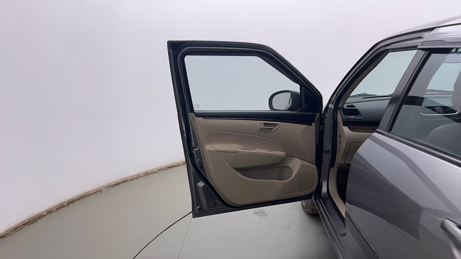 Used 2014 Maruti Suzuki Swift Dzire VXI Petrol Manual interior LEFT FRONT DOOR OPEN VIEW