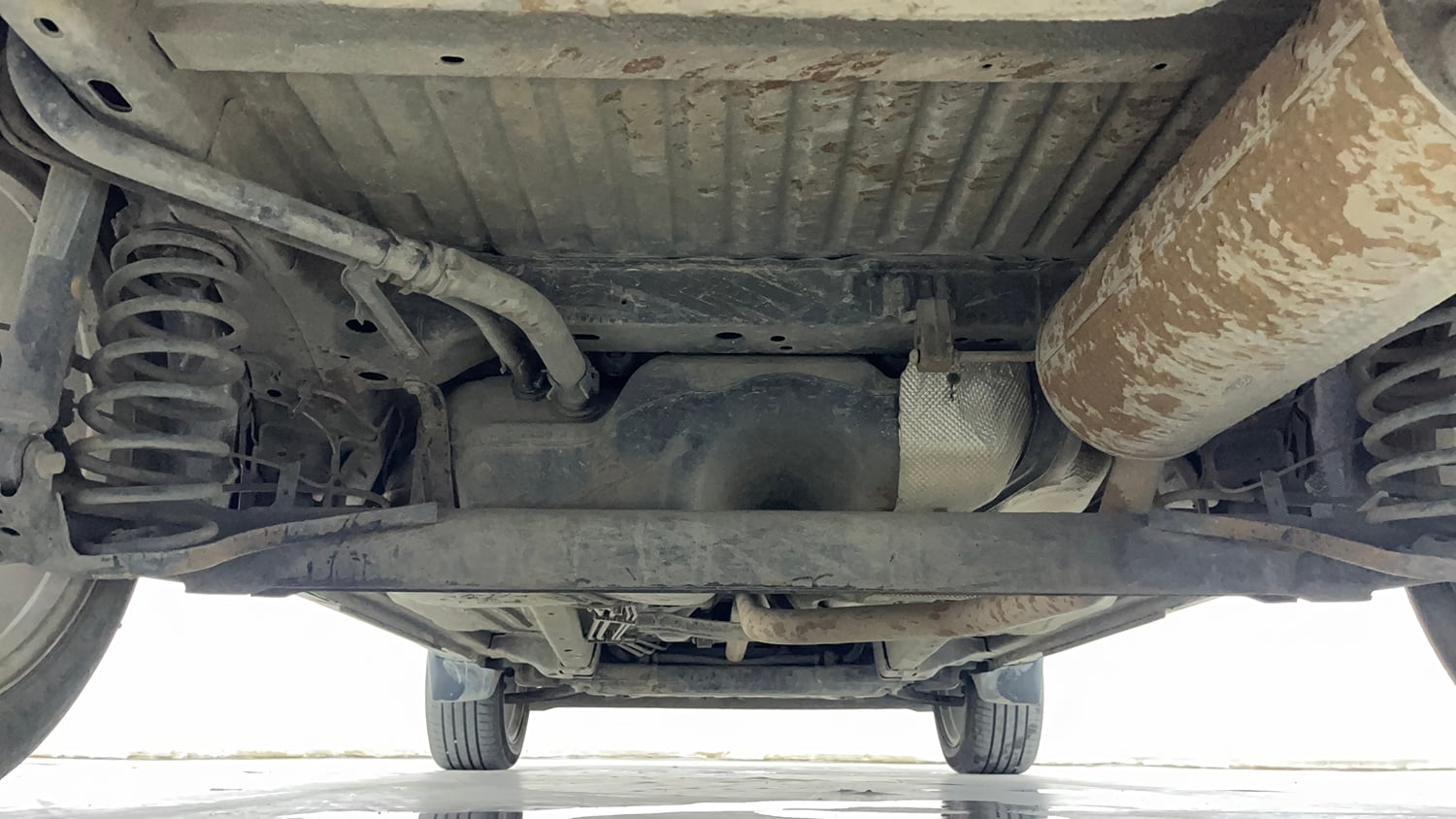 Used 2018 Ford EcoSport Titanium 1.5L TDCi Diesel Manual extra REAR UNDERBODY VIEW (TAKEN FROM REAR)