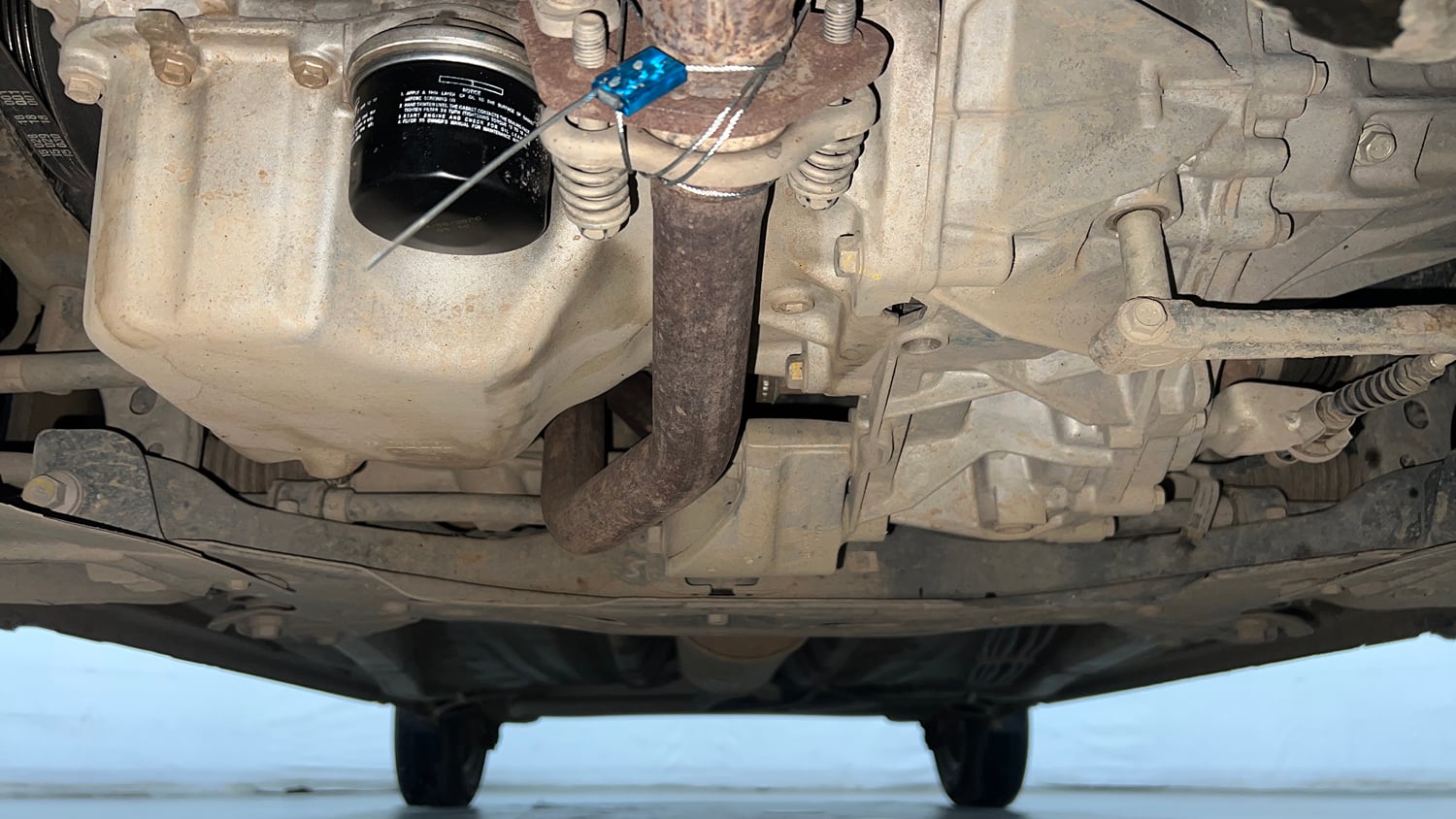 Used 2025 Maruti Suzuki Wagon R LXI 1.0 CNG Cng Manual extra FRONT LEFT UNDERBODY VIEW