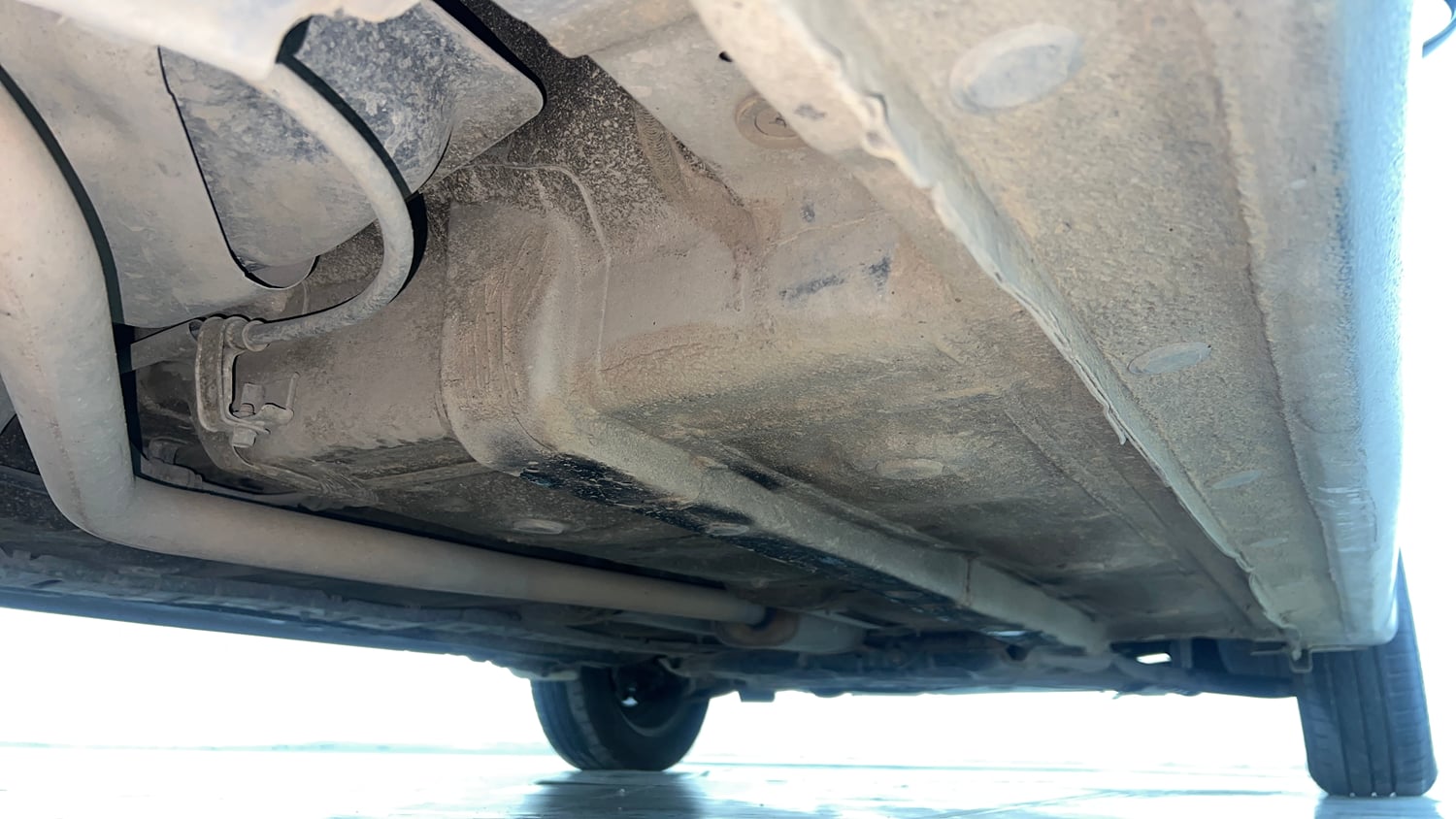 Used 2018 Hyundai Xcent E+ CNG (Outside Fitted) Cng Manual extra REAR RIGHT UNDERBODY VIEW