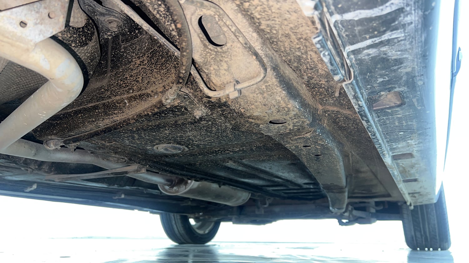 Used 2016 Maruti Suzuki Baleno Zeta 1.2 AT Petrol Automatic extra REAR RIGHT UNDERBODY VIEW