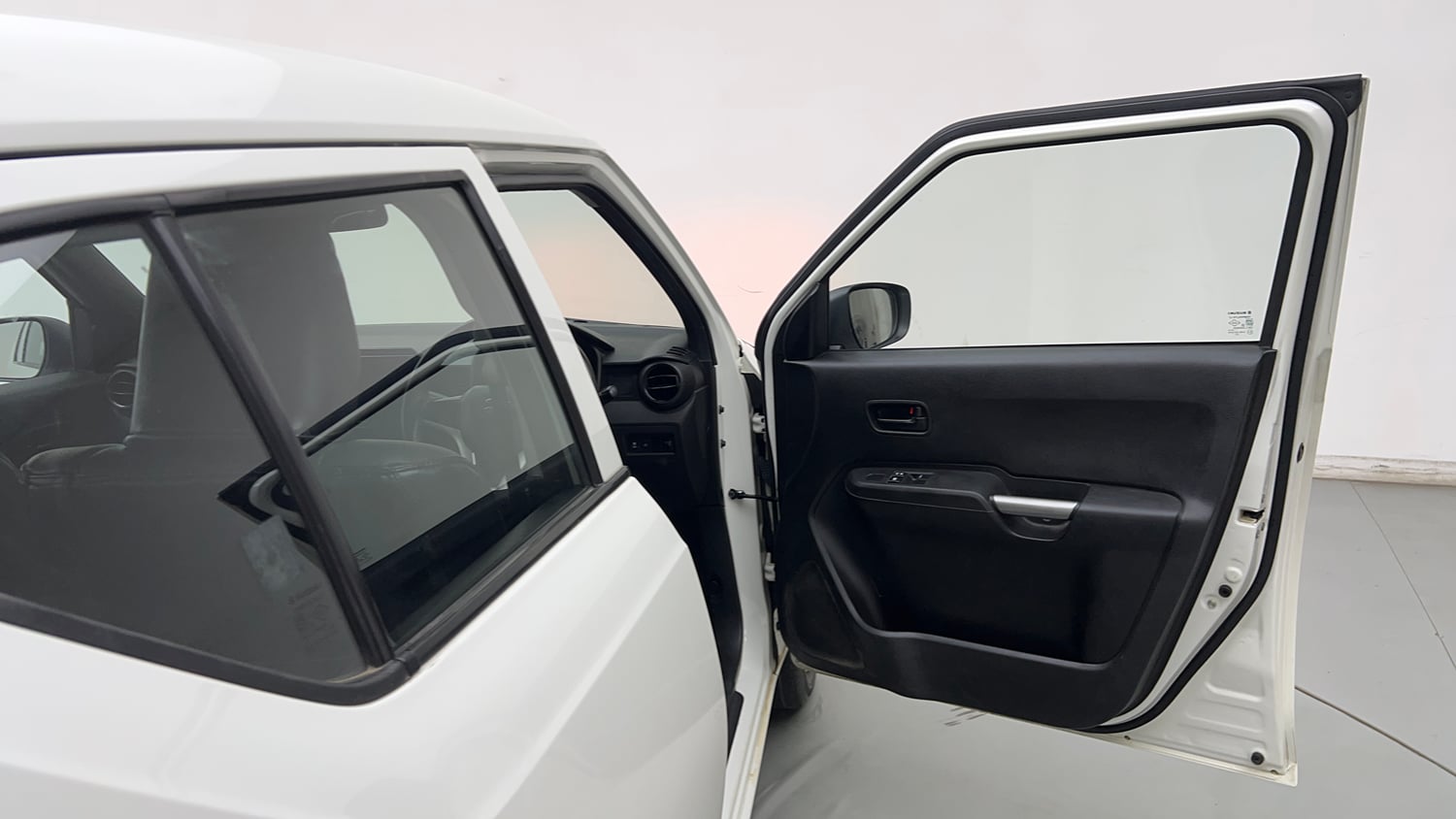 Used 2024 Maruti Suzuki Ignis Sigma 1.2 MT Petrol Manual interior RIGHT FRONT DOOR OPEN VIEW