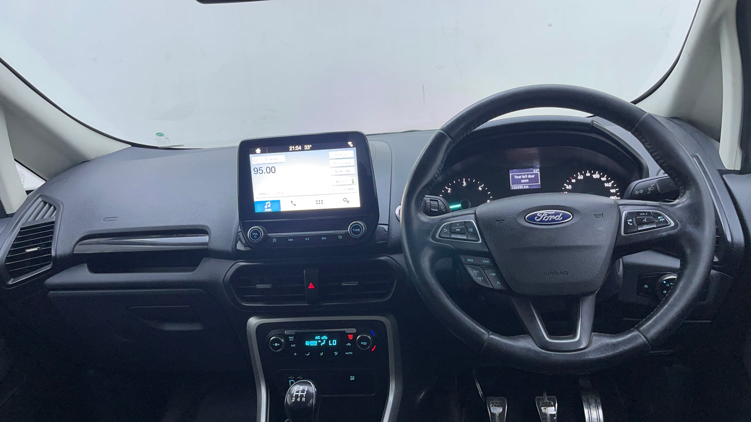 Used 2018 Ford EcoSport Titanium 1.5L TDCi Diesel Manual interior DASHBOARD VIEW