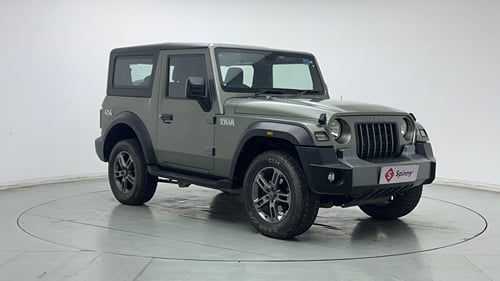 Used 2020 mahindra Thar LX Hard Top Petrol AT 4WD Petrol Automatic exterior RIGHT FRONT CORNER VIEW
