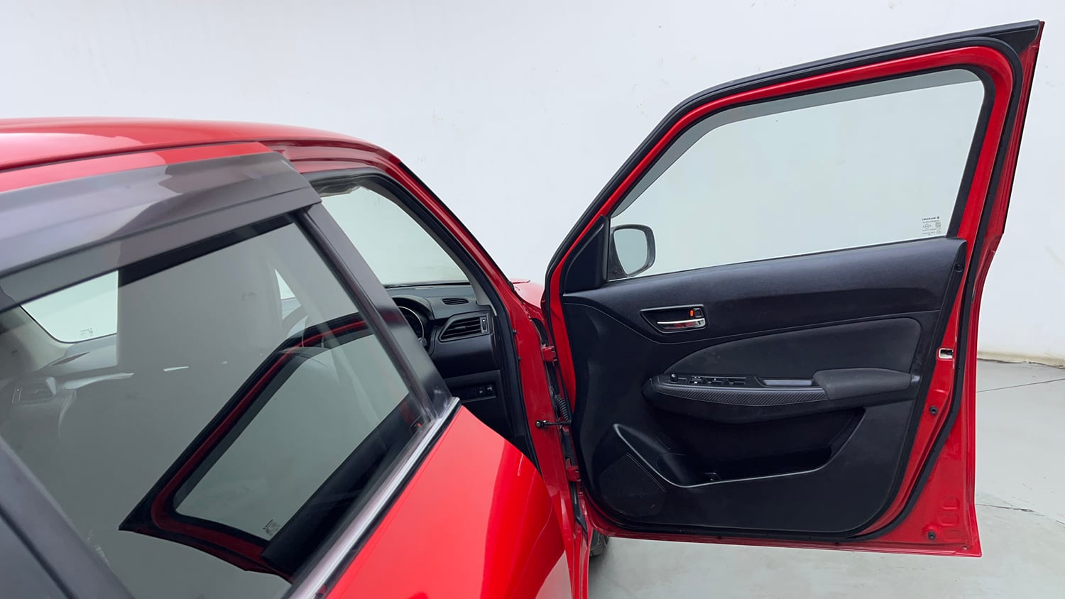Used 2019 Maruti Suzuki Swift VXi Petrol Manual interior RIGHT FRONT DOOR OPEN VIEW