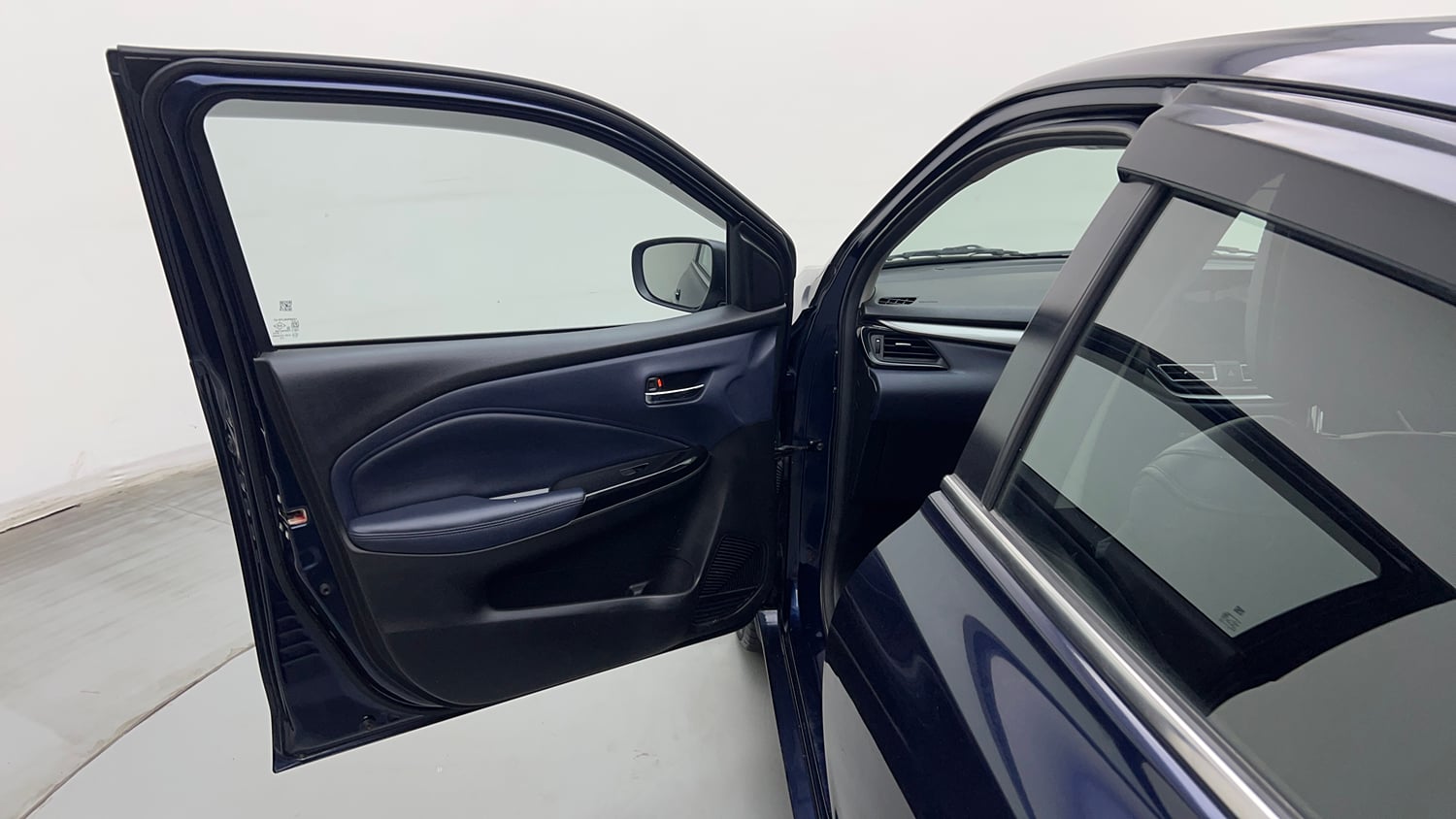 Used 2024 Maruti Suzuki Baleno Zeta MT Petrol Manual interior LEFT FRONT DOOR OPEN VIEW