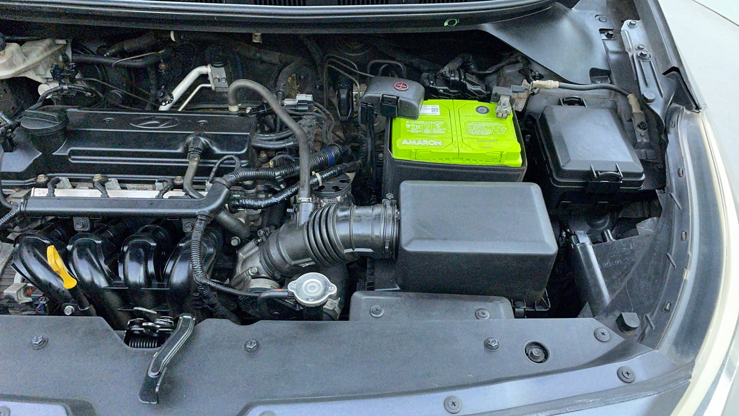 Used 2014 Hyundai Elite i20 Asta 1.2 Petrol Manual engine ENGINE LEFT SIDE VIEW