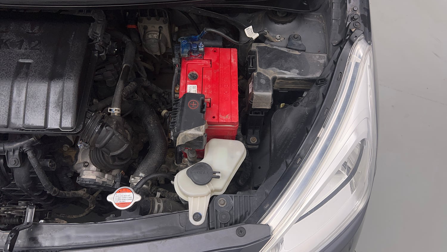 Used 2019 Hyundai Grand i10 Sportz 1.2 Kappa VTVT Petrol Manual engine ENGINE LEFT SIDE VIEW