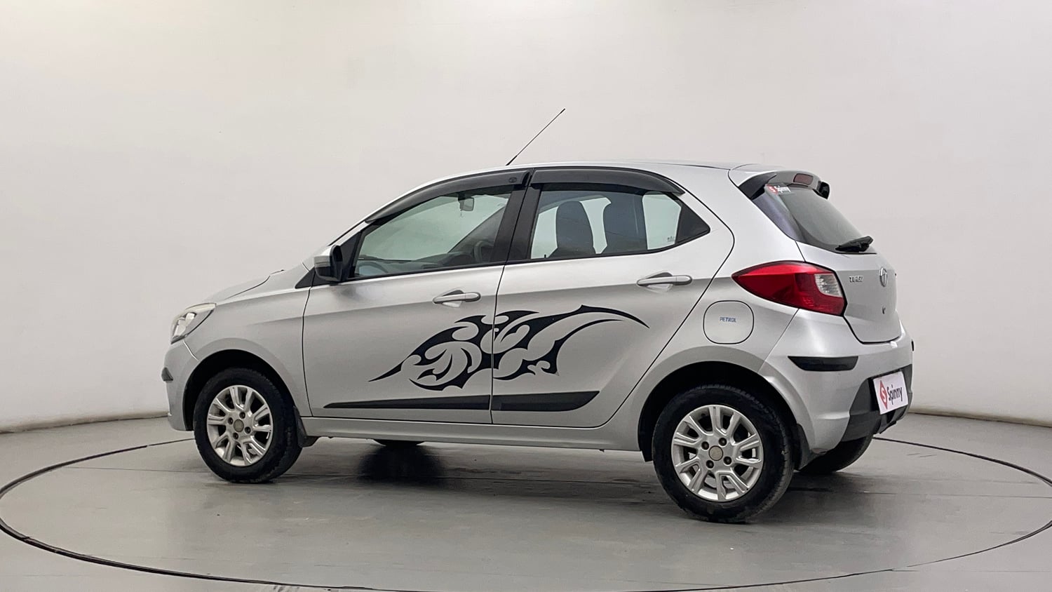 Used 2018 Tata Tiago Revotron XZ Petrol Manual exterior LEFT REAR CORNER VIEW