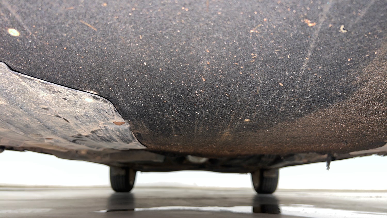 Used 2023 Maruti Suzuki Baleno Zeta AGS Petrol Automatic extra FRONT LEFT UNDERBODY VIEW