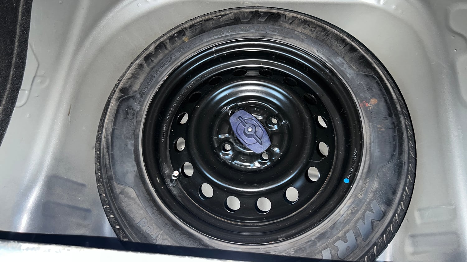 Used 2022 Maruti Suzuki Wagon R VXI 1.0 Petrol Manual tyres SPARE TYRE VIEW