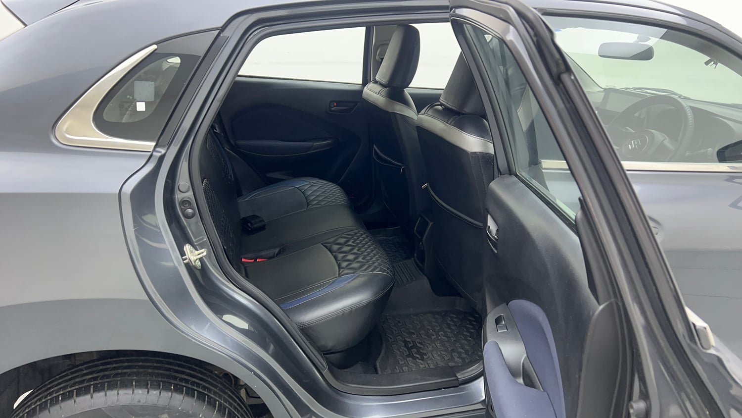 Used 2023 Maruti Suzuki Baleno Sigma MT Petrol Manual interior RIGHT SIDE REAR DOOR CABIN VIEW