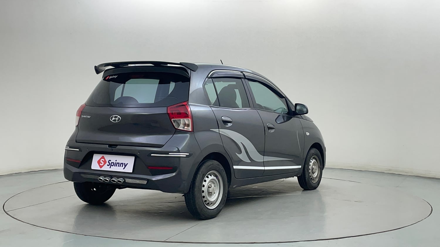 Used 2021 Hyundai Santro Magna Petrol Manual exterior RIGHT REAR CORNER VIEW