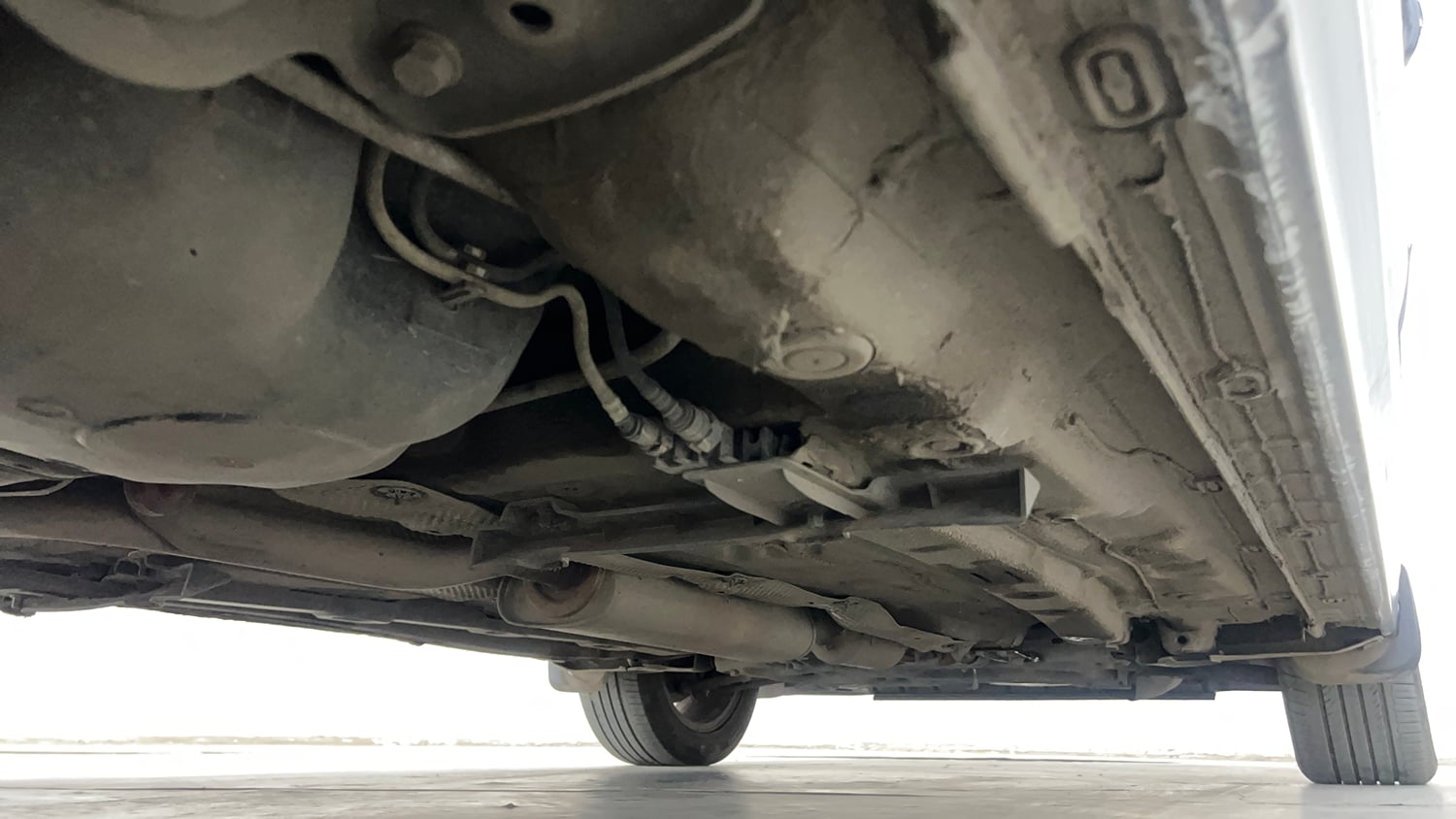 Used 2023 Skoda Slavia Style 1.5L TSI DSG Petrol Automatic extra REAR RIGHT UNDERBODY VIEW