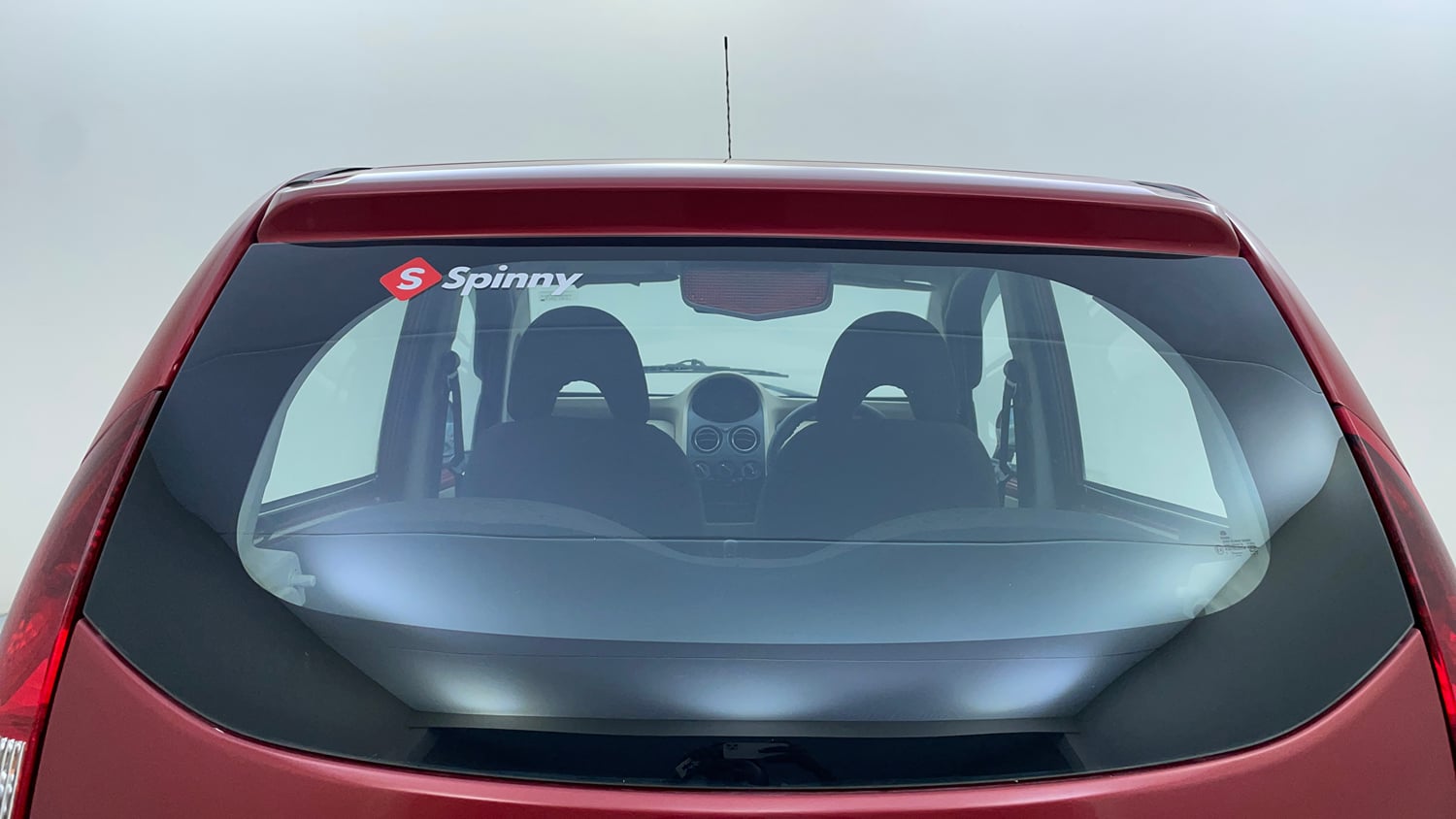 Used 2017 Tata Nano Twist XTA Petrol Automatic exterior BACK WINDSHIELD VIEW