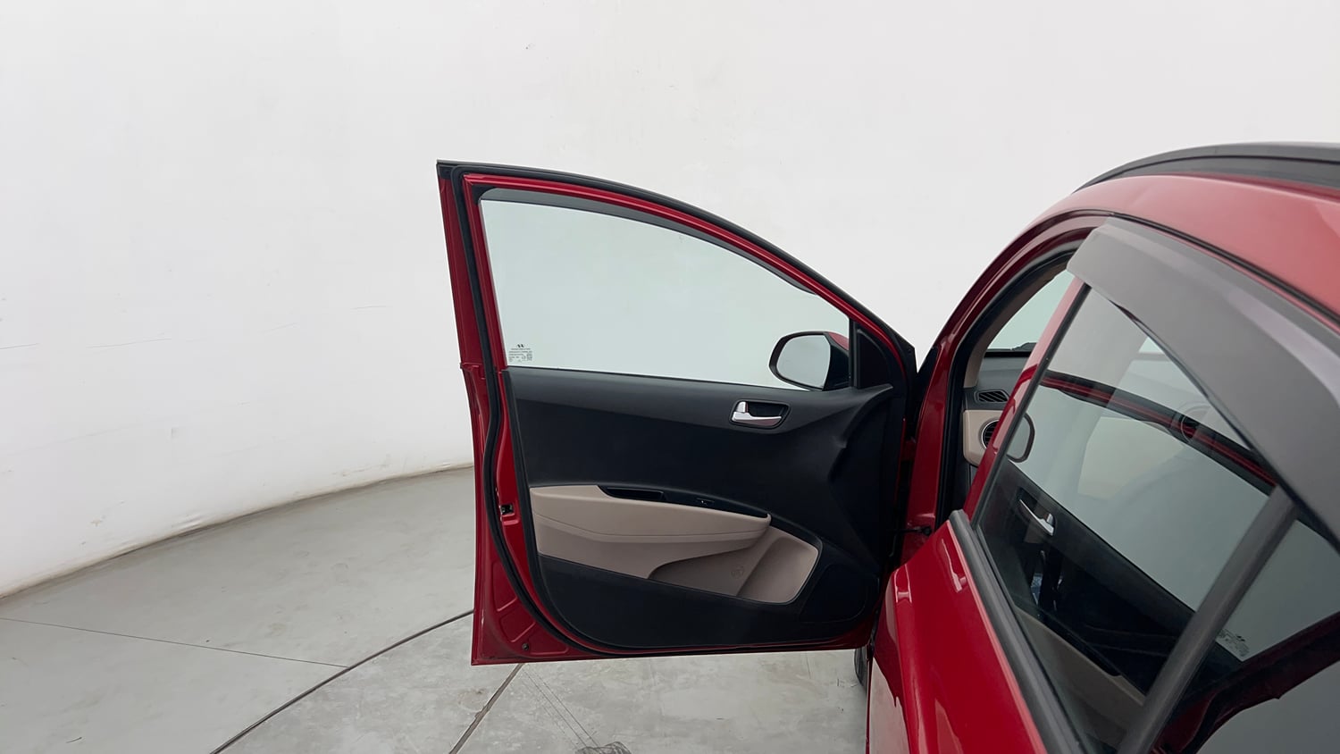 Used 2019 Hyundai Grand i10 Sportz 1.2 Kappa VTVT Petrol Manual interior LEFT FRONT DOOR OPEN VIEW