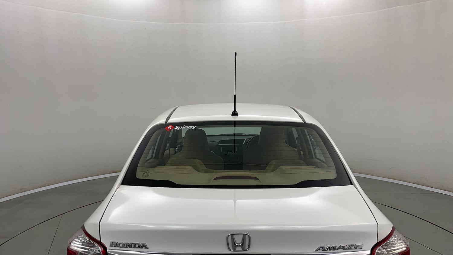 Used 2017 Honda Amaze 1.2 SX i-VTEC Petrol Manual exterior BACK WINDSHIELD VIEW