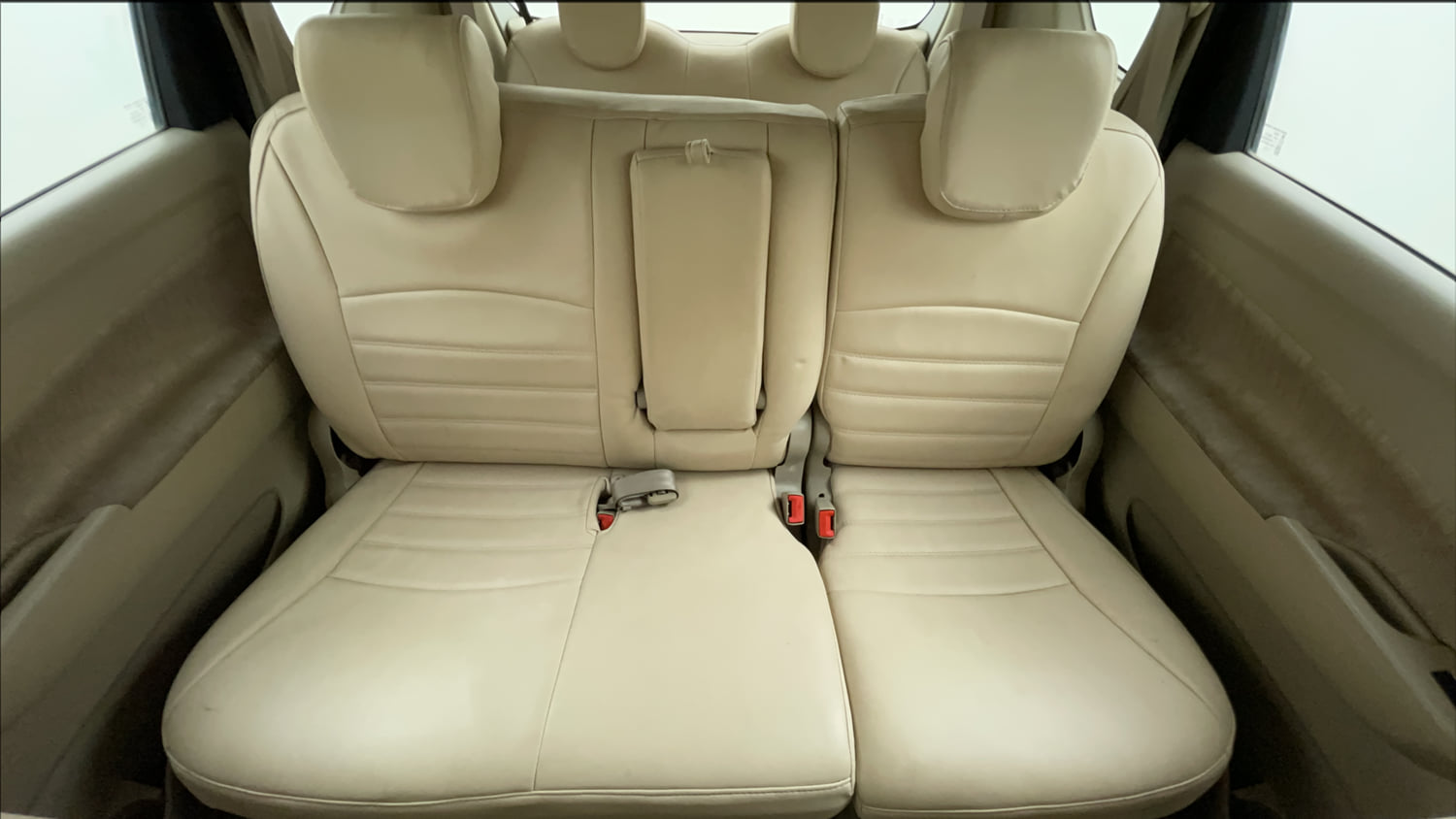 Used 2013 Maruti Suzuki Ertiga Vxi Petrol Manual interior REAR SEAT CONDITION VIEW