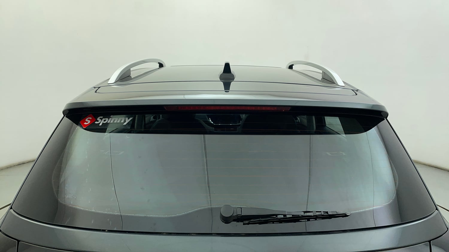 Used 2022 Volkswagen Taigun Topline 1.0 TSI MT Petrol Manual exterior BACK WINDSHIELD VIEW