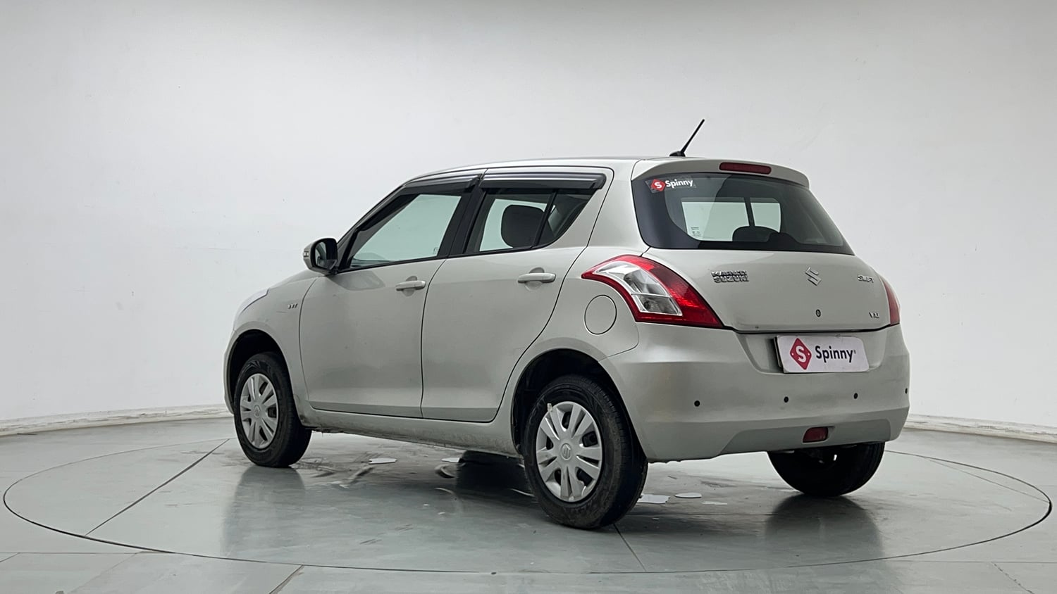 Used 2015 Maruti Suzuki Swift VXi Petrol Manual exterior LEFT REAR CORNER VIEW