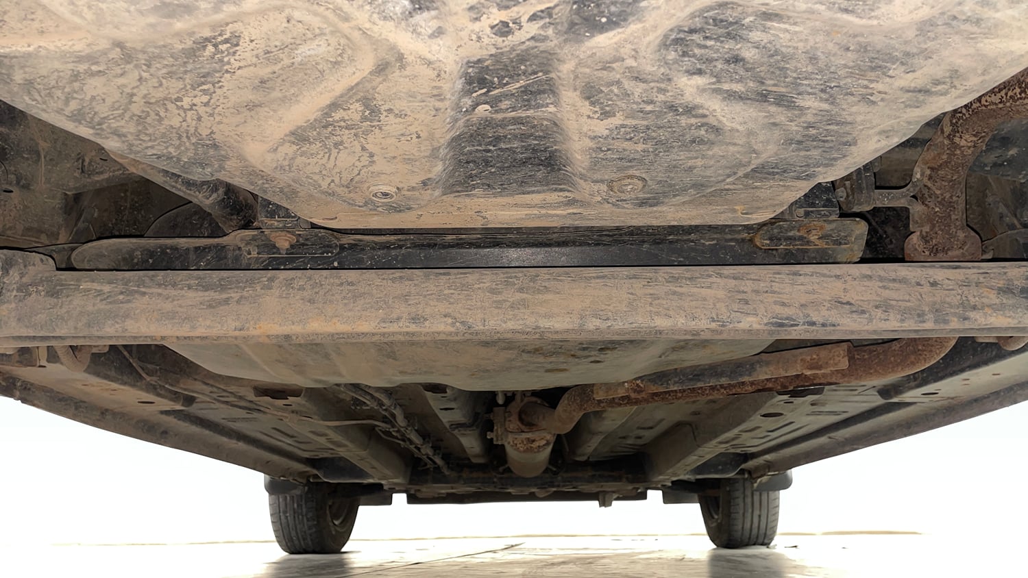 Used 2023 Tata Punch Accomplished MT Petrol Manual extra REAR UNDERBODY VIEW (TAKEN FROM REAR)