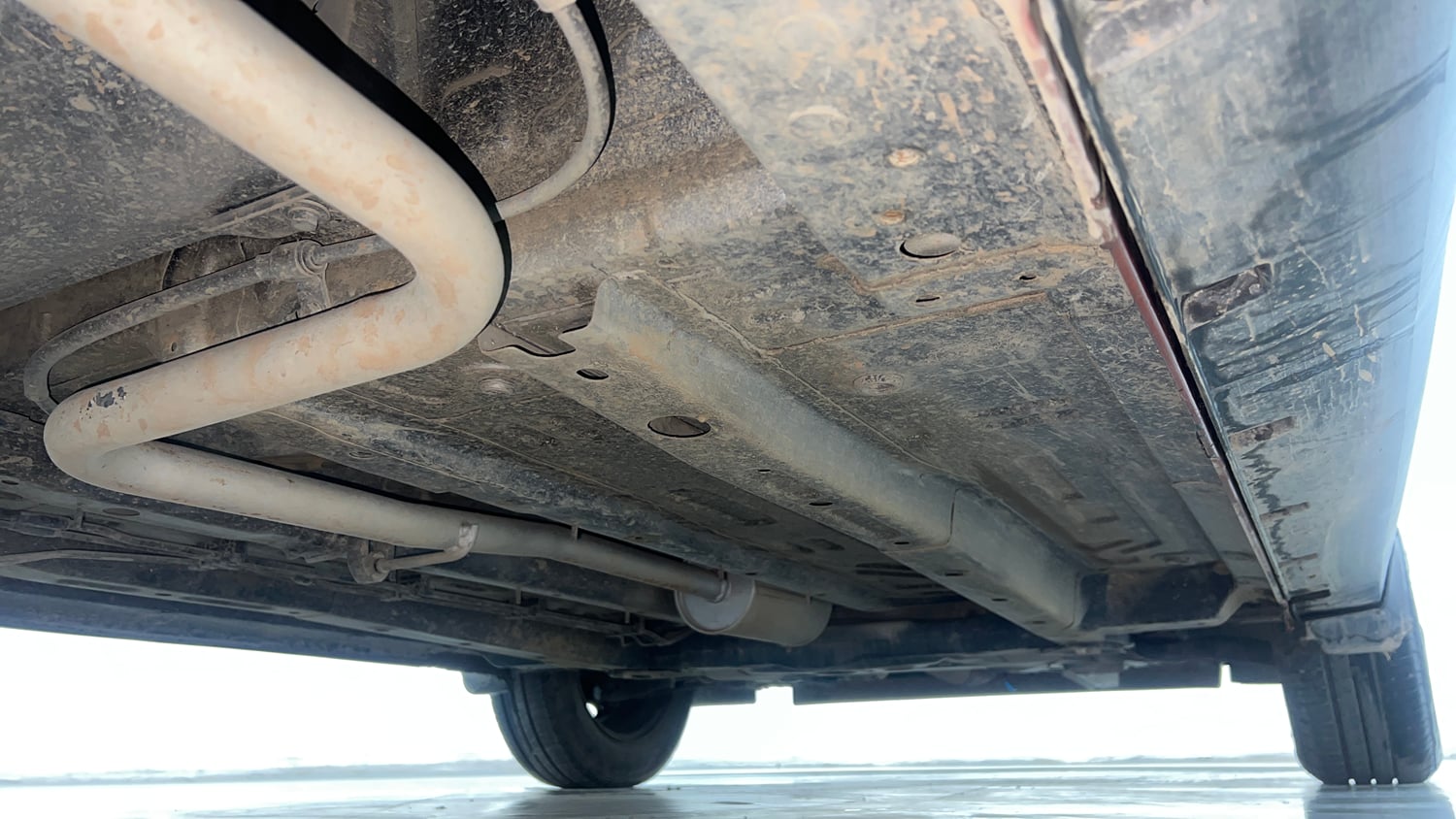 Used 2021 Tata Punch Adventure Rhythm Pack MT Petrol Manual extra REAR RIGHT UNDERBODY VIEW