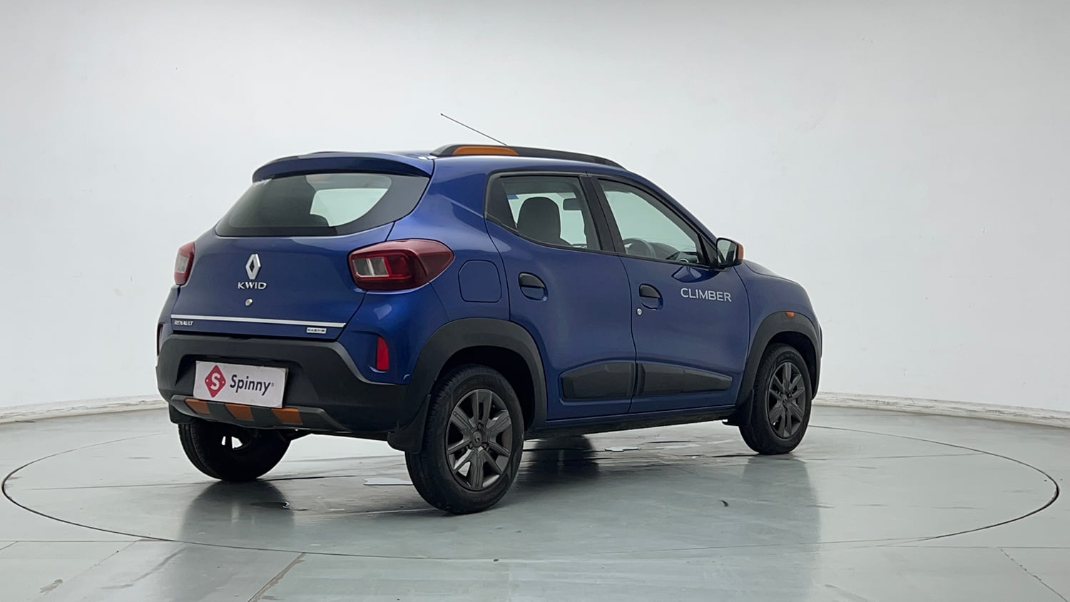 Used 2021 Renault Kwid CLIMBER 1.0 AMT Opt Petrol Automatic exterior RIGHT REAR CORNER VIEW