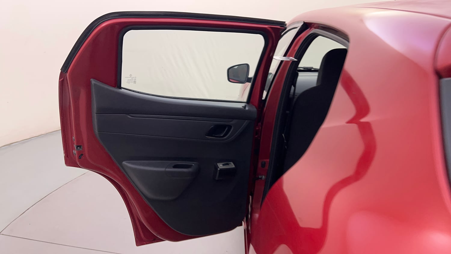 Used 2017 Renault Kwid 1.0 RXT AMT Petrol Automatic interior LEFT REAR DOOR OPEN VIEW