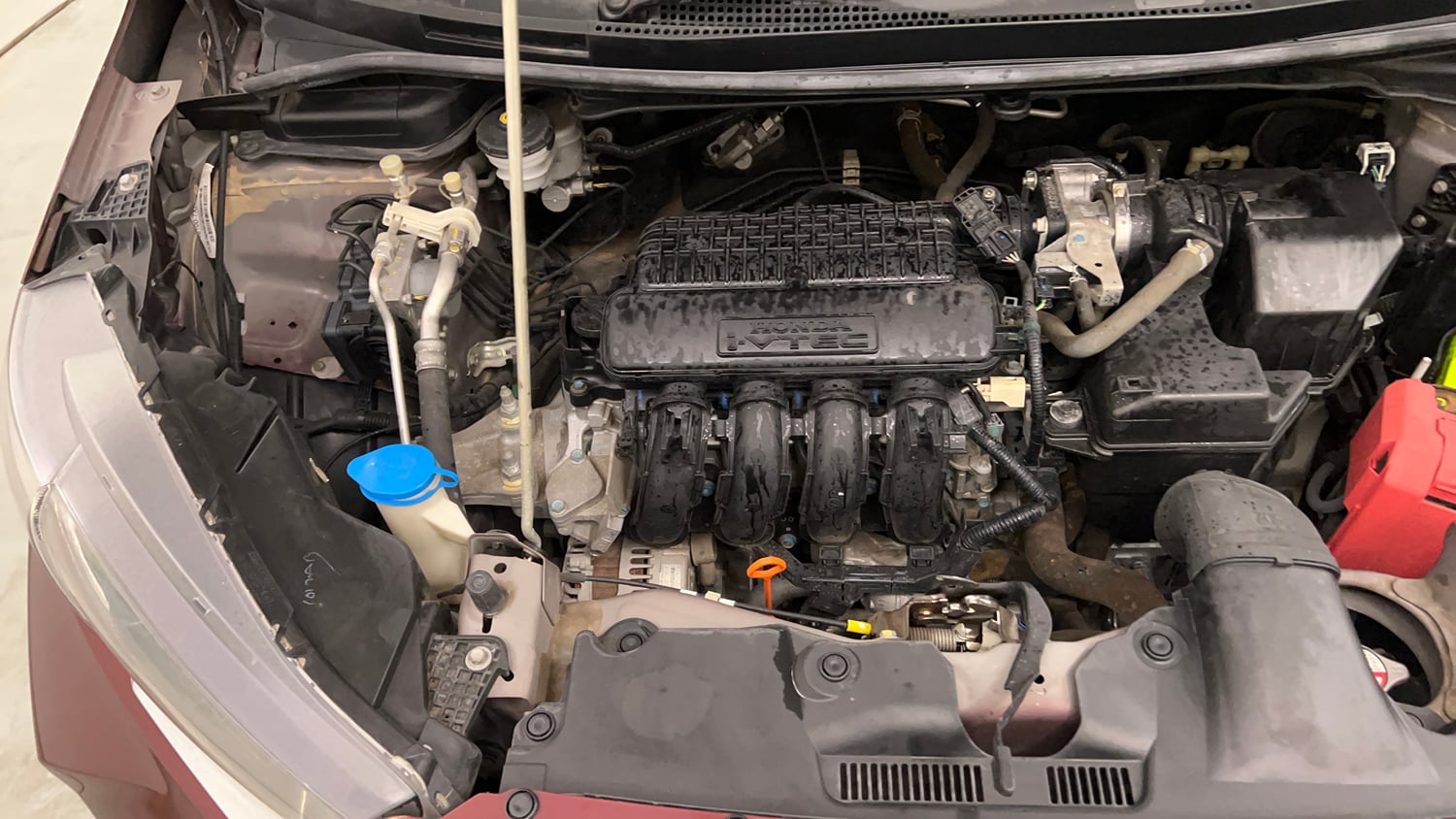Used 2017 Honda WR-V S MT Petrol Petrol Manual engine ENGINE RIGHT SIDE VIEW