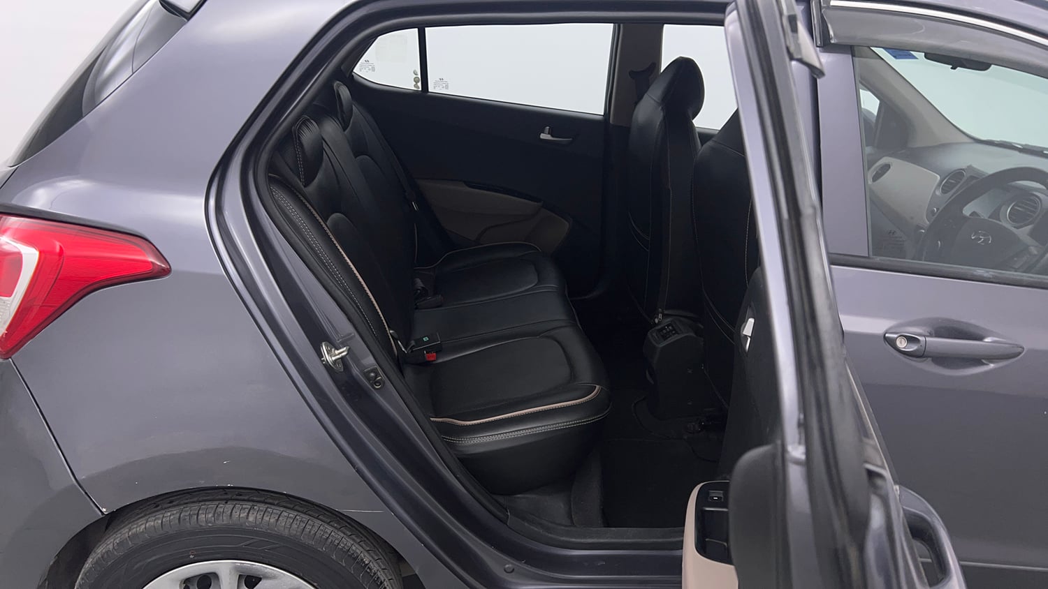 Used 2019 Hyundai Grand i10 Sportz 1.2 Kappa VTVT Petrol Manual interior RIGHT SIDE REAR DOOR CABIN VIEW