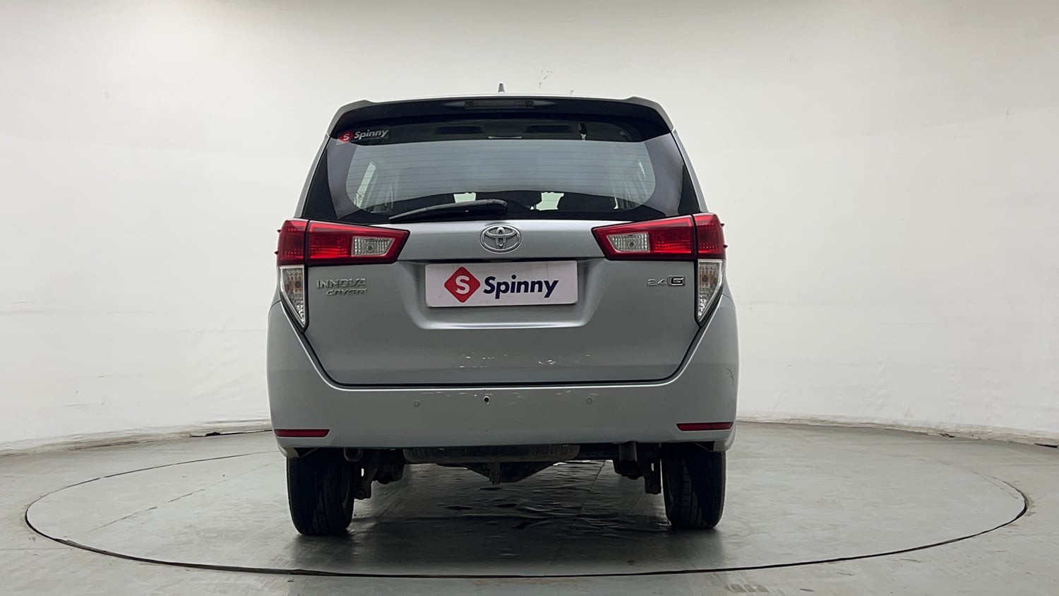 Used 2018 Toyota Innova Crysta 2.4 G 7 STR Diesel Manual exterior BACK VIEW