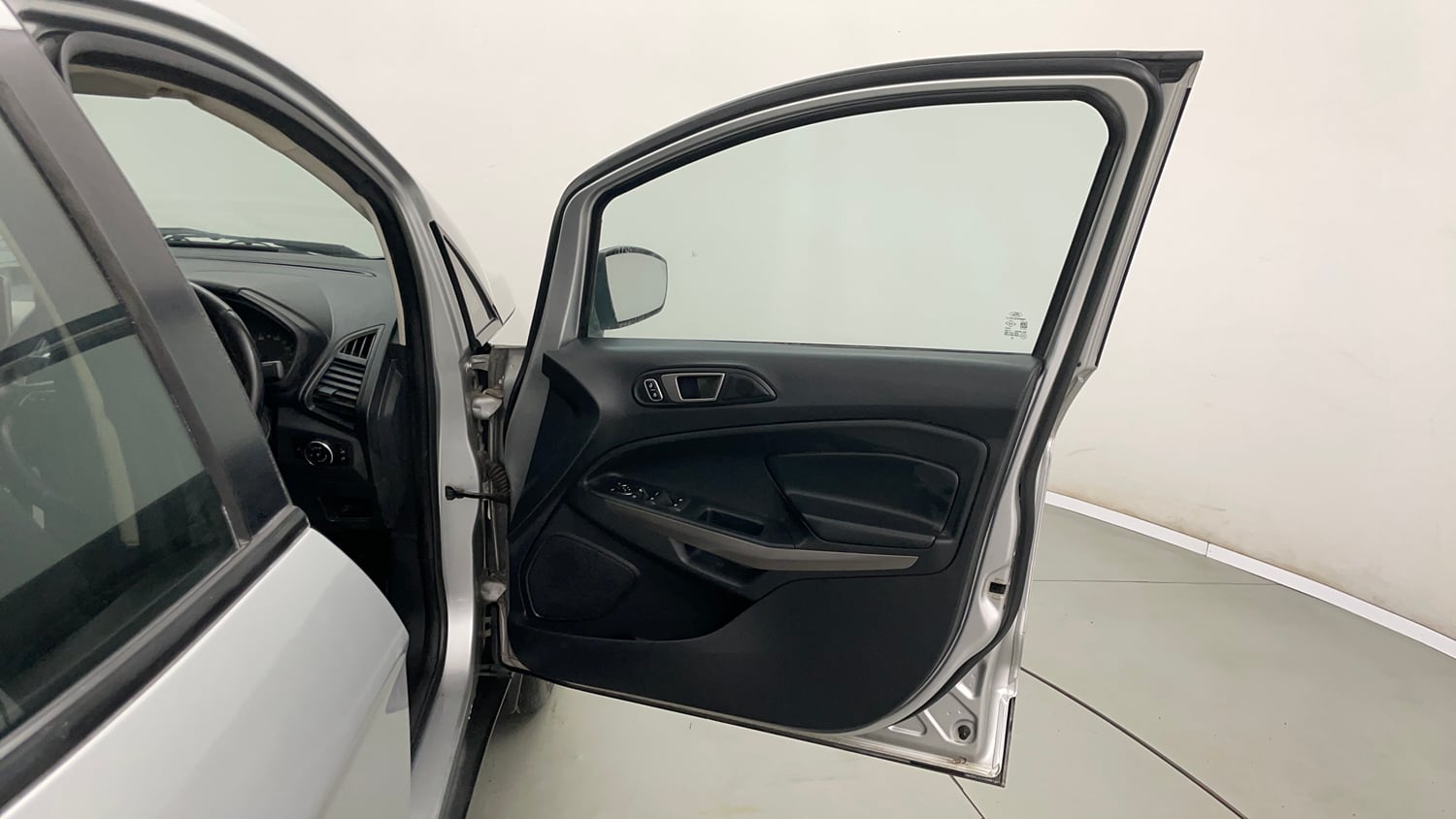 Used 2019 Ford EcoSport Titanium 1.5L TDCi Diesel Manual interior RIGHT FRONT DOOR OPEN VIEW
