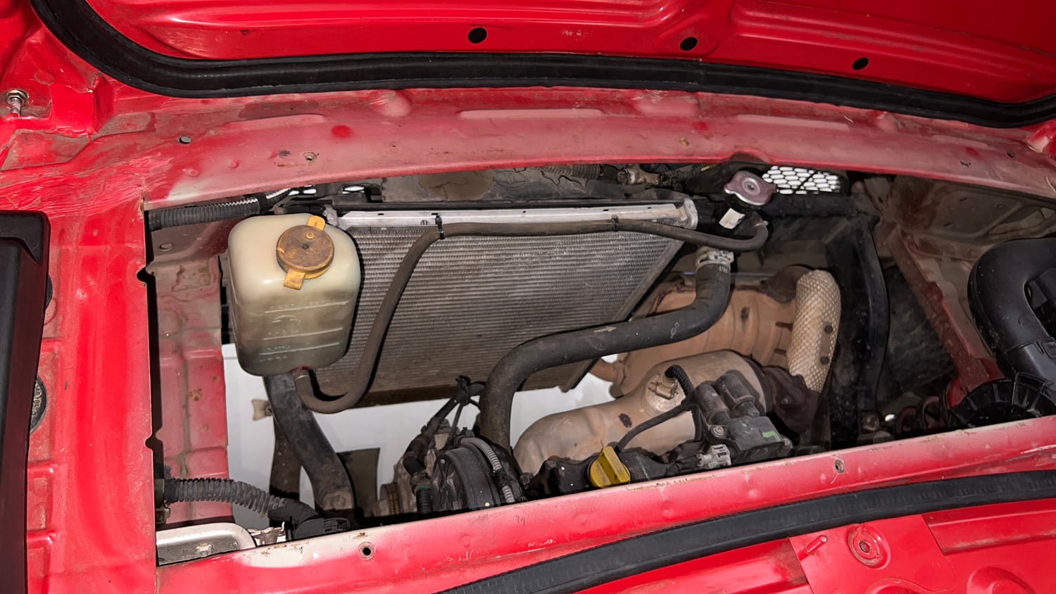 Used 2013 Tata Nano CX Petrol Manual engine ENGINE RIGHT SIDE VIEW