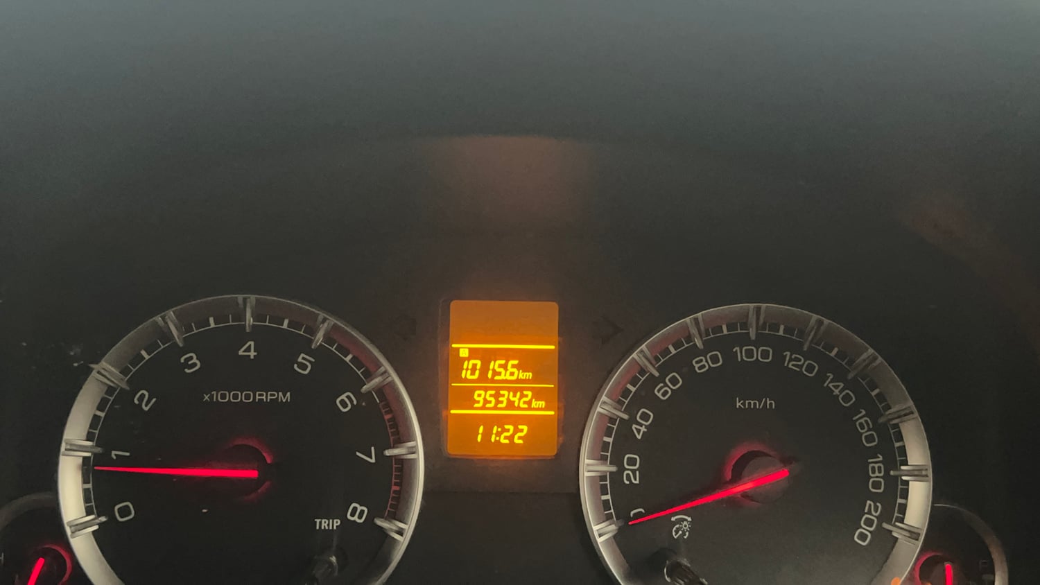 Used 2015 Maruti Suzuki Swift VXi Petrol Manual interior CLUSTERMETER VIEW
