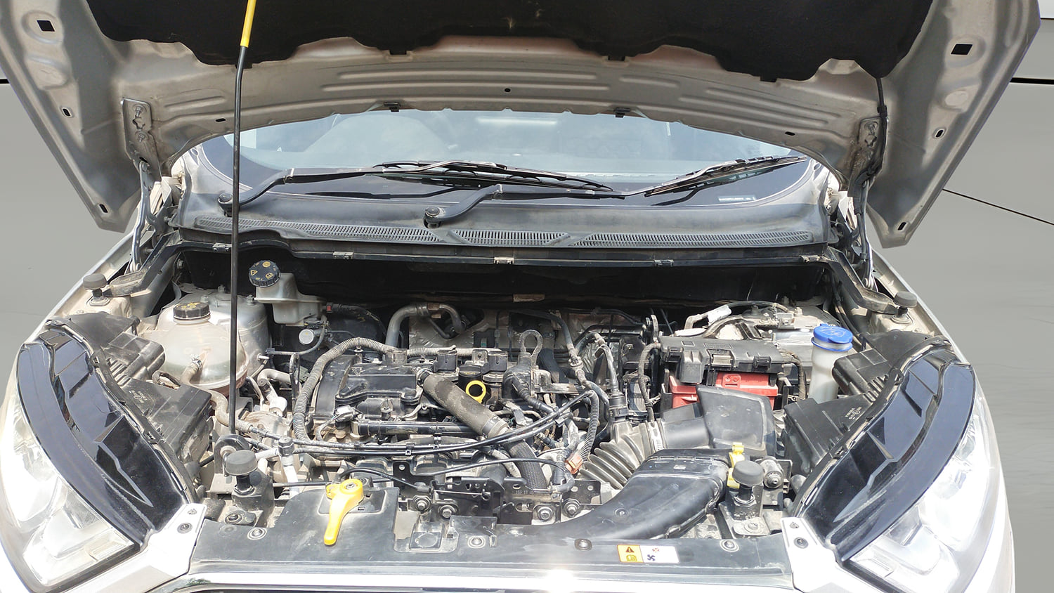 Used 2018 Ford EcoSport Titanium 1.5L Ti-VCT Petrol Manual engine ENGINE & BONNET OPEN FRONT VIEW