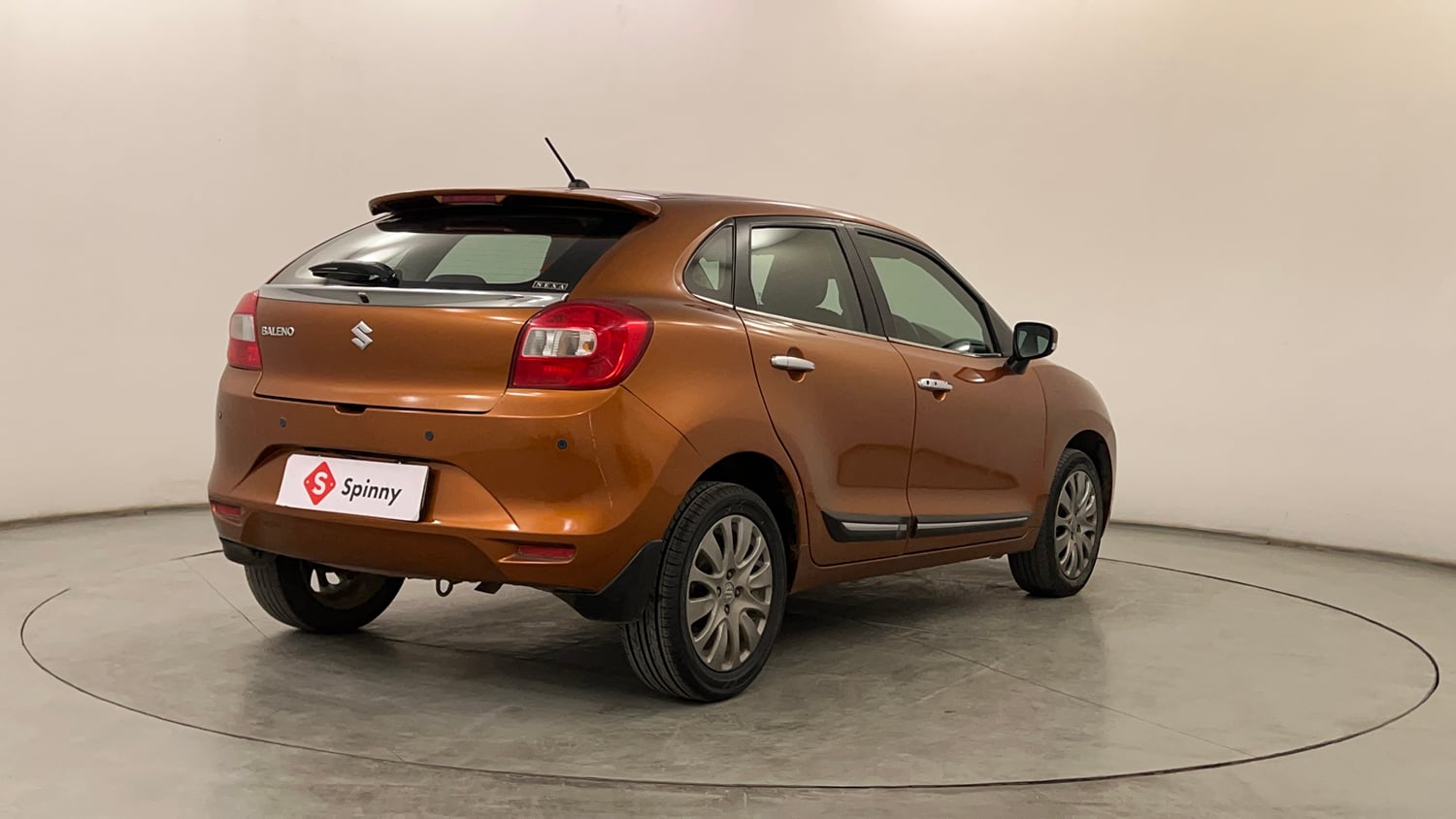 Used 2017 Maruti Suzuki Baleno Zeta 1.2 Petrol Manual exterior RIGHT REAR CORNER VIEW
