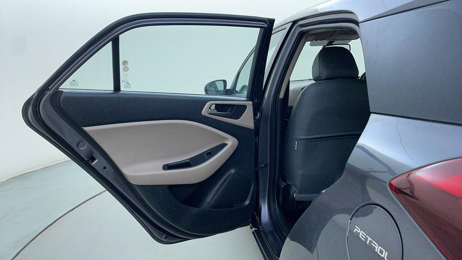 Used 2014 Hyundai Elite i20 Asta 1.2 Petrol Manual interior LEFT REAR DOOR OPEN VIEW