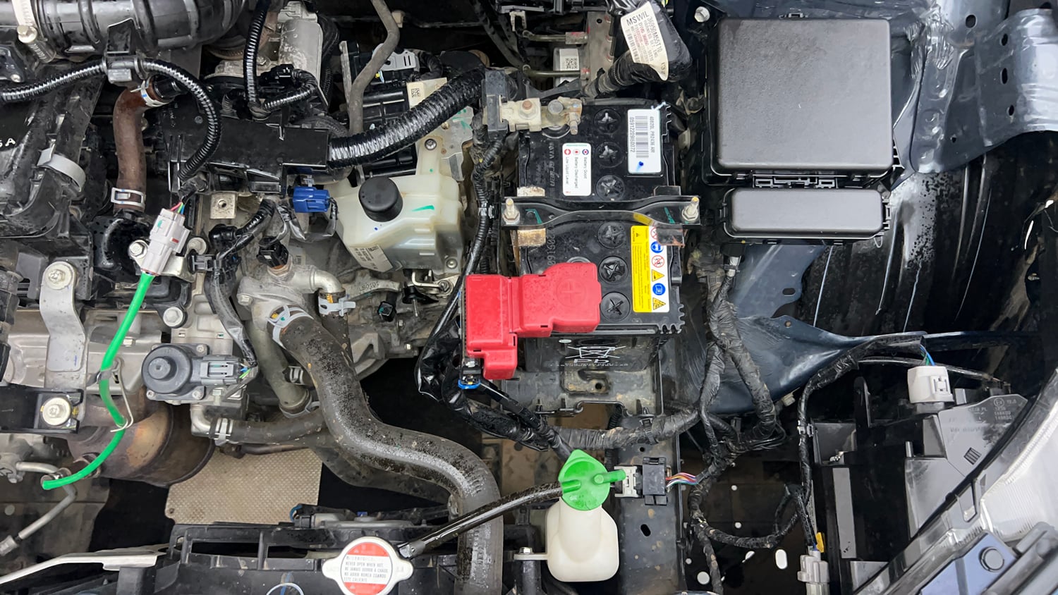 Used 2023 Maruti Suzuki Baleno Zeta AGS Petrol Automatic engine ENGINE LEFT SIDE VIEW